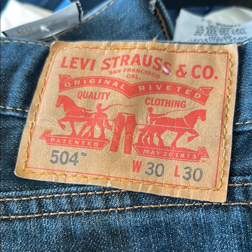 Levi's 504 Straight Jeans Classic Style